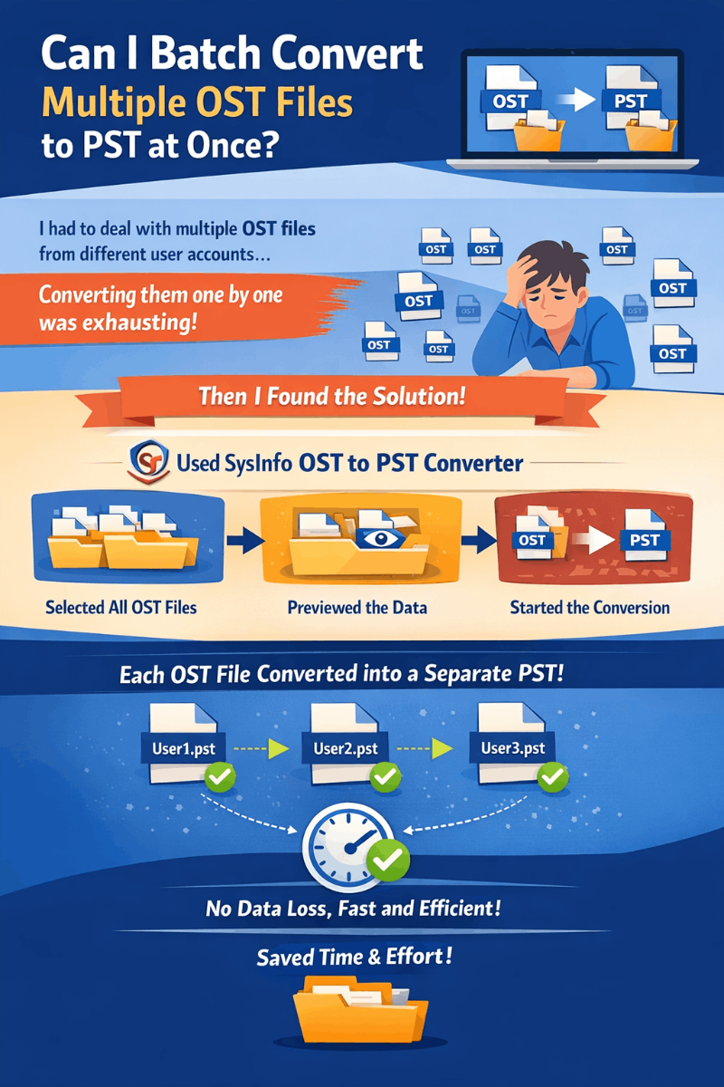 Can I batch convert multiple OST files to PST at once? - Computer ...